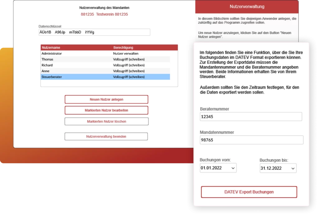 Zusammenarbeit mit steuerberater